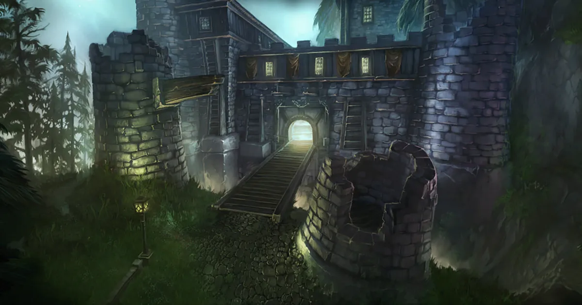 Shadowfang Keep Mythic+ guide on Warspring: loading screen of the Shadowfang Keep dungeon in World of Warcraft Cataclysm
