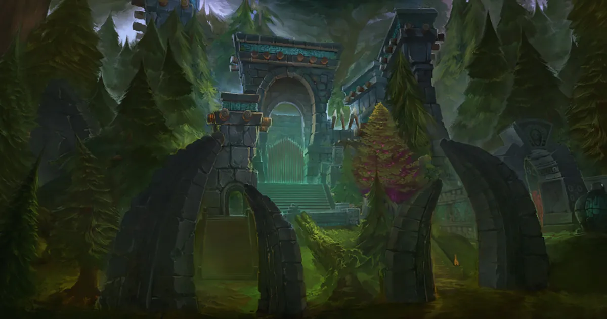 Zul'Aman Mythic+ guide on Warspring: loading screen of the Zul'Aman dungeon in World of Warcraft Cataclysm